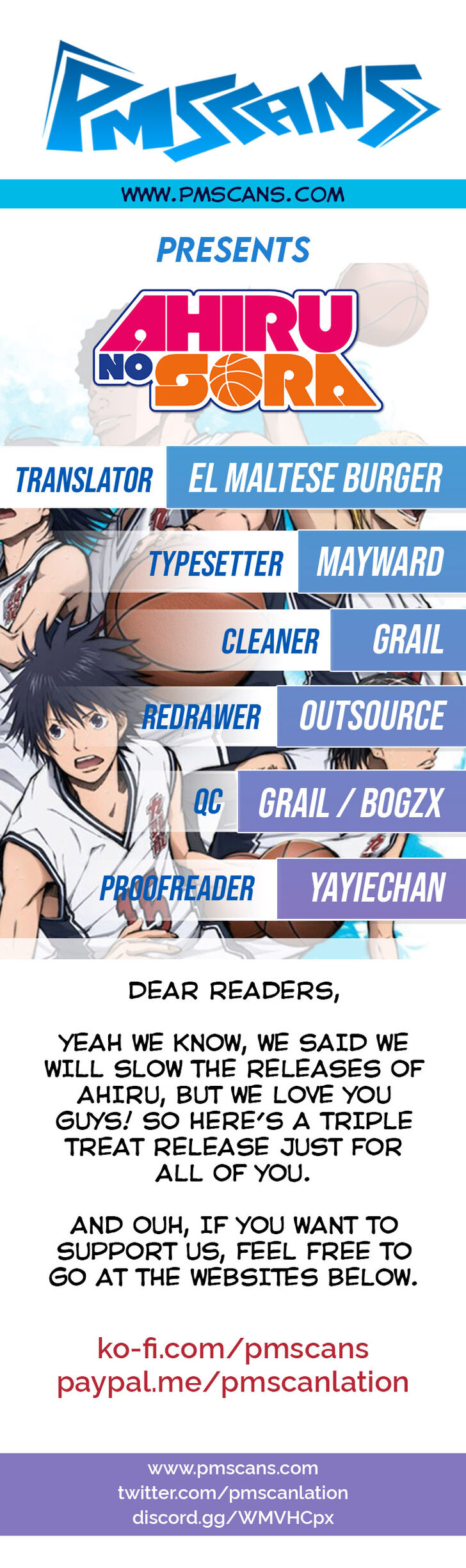 Read Ahiru no Sora Manga Online