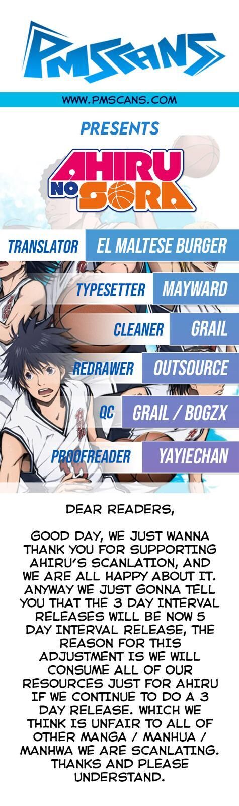 Read Ahiru no Sora Manga Online