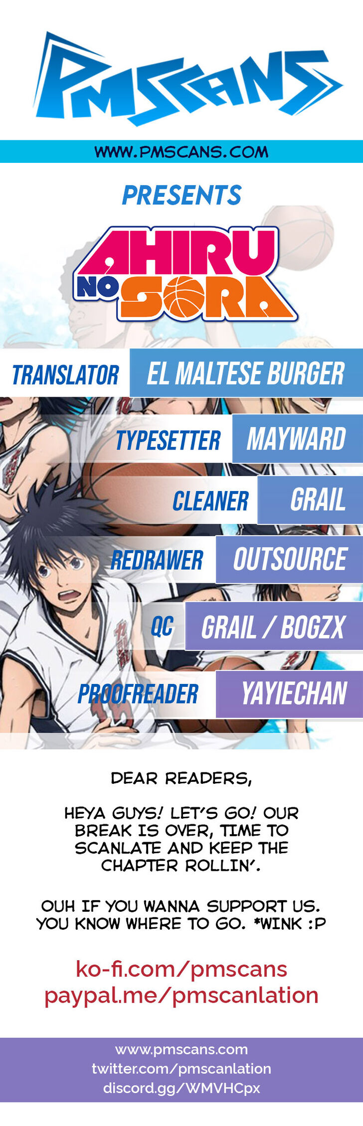 Read Ahiru no Sora Manga Online