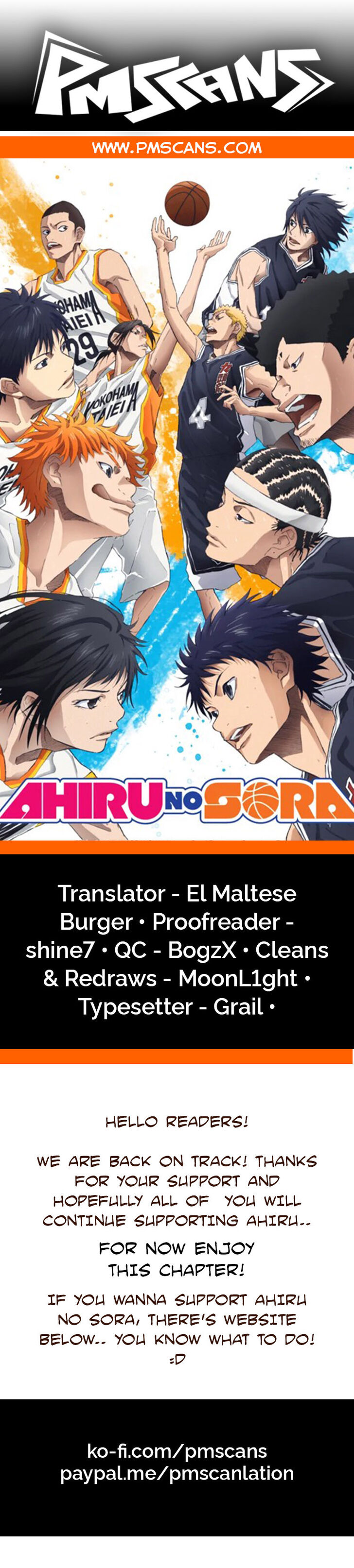 Read Ahiru no Sora Manga Online
