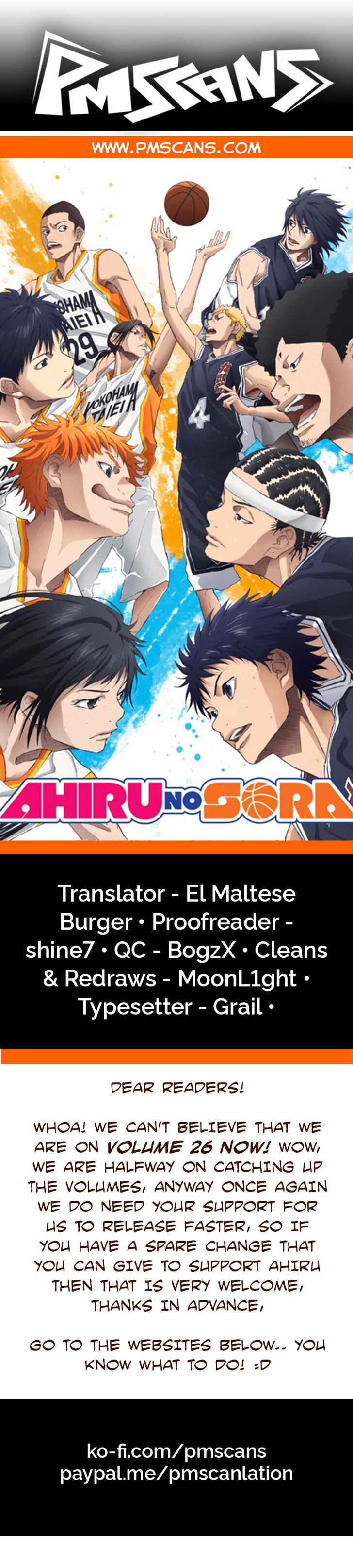 Read Ahiru no Sora Manga Online