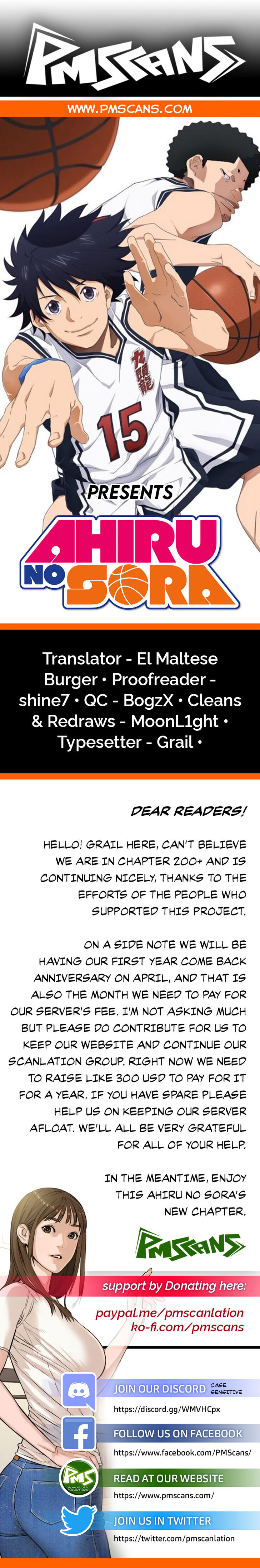 Read Ahiru no Sora Manga Online