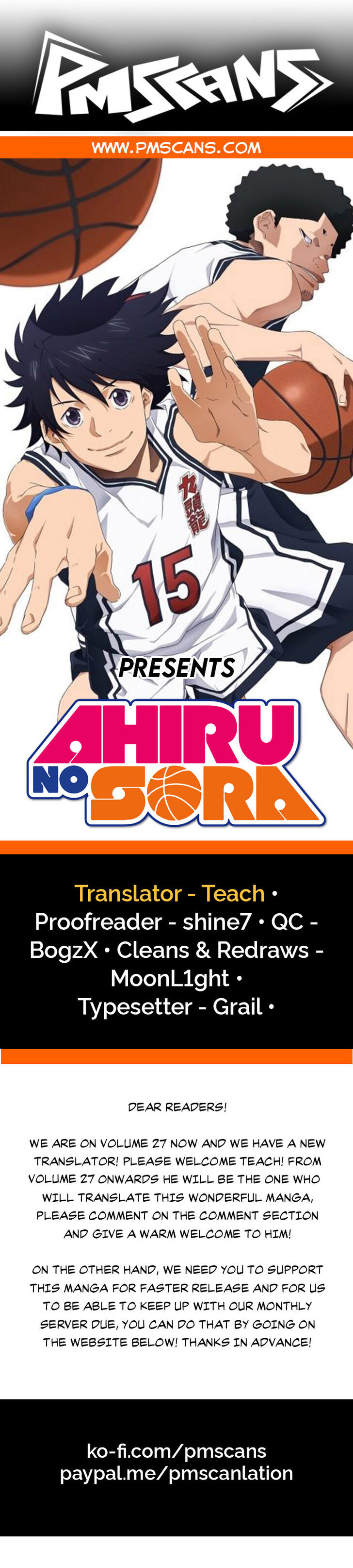 Read Ahiru no Sora Manga Online