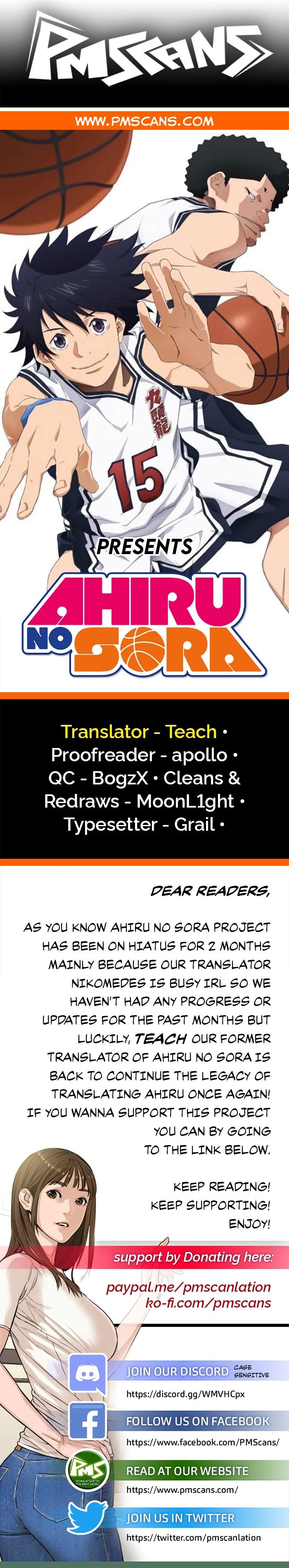 Read Ahiru no Sora Manga Online