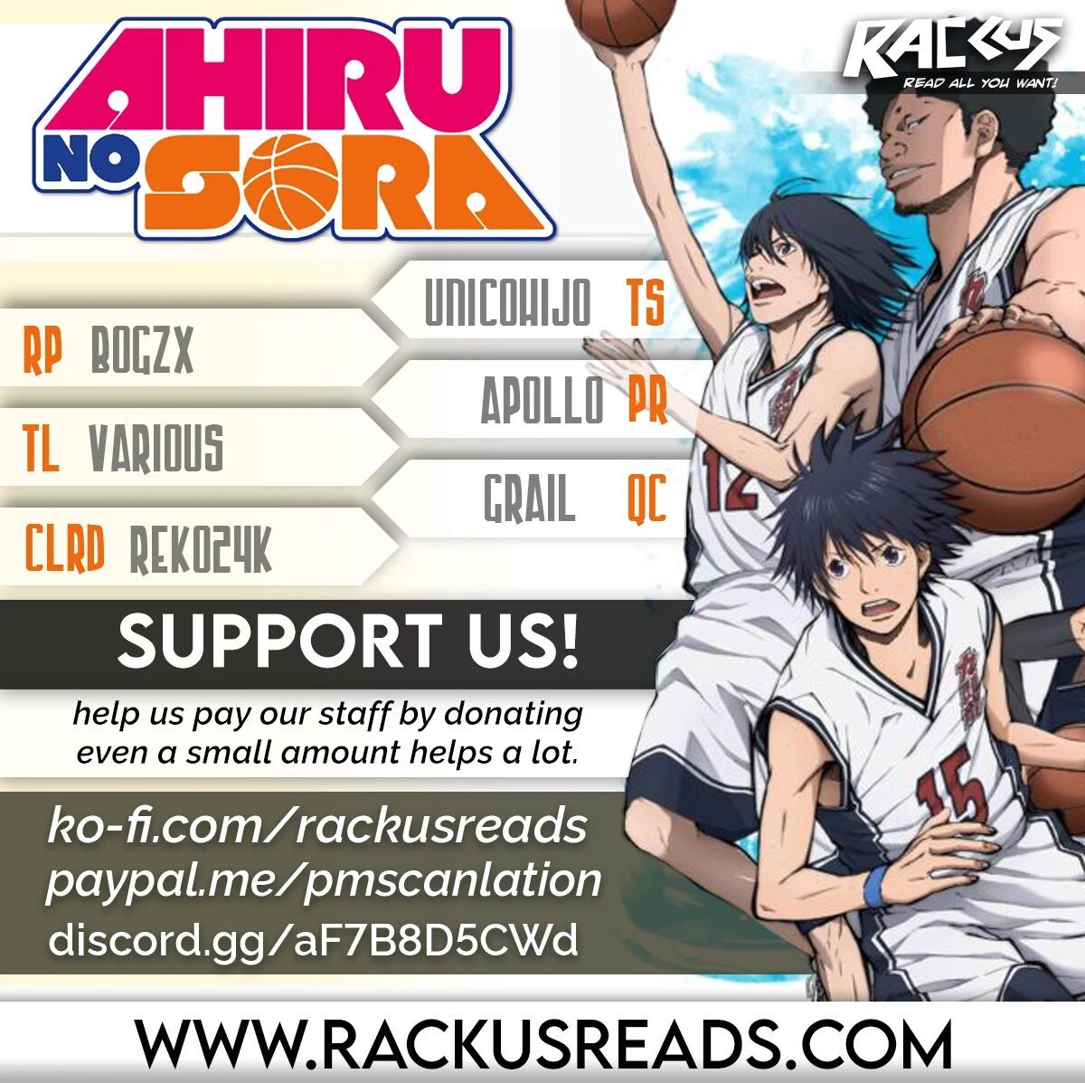 Read Ahiru no Sora Manga Online