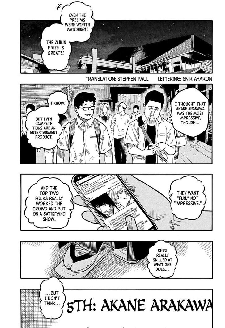 Read Akane-Banashi Manga Online