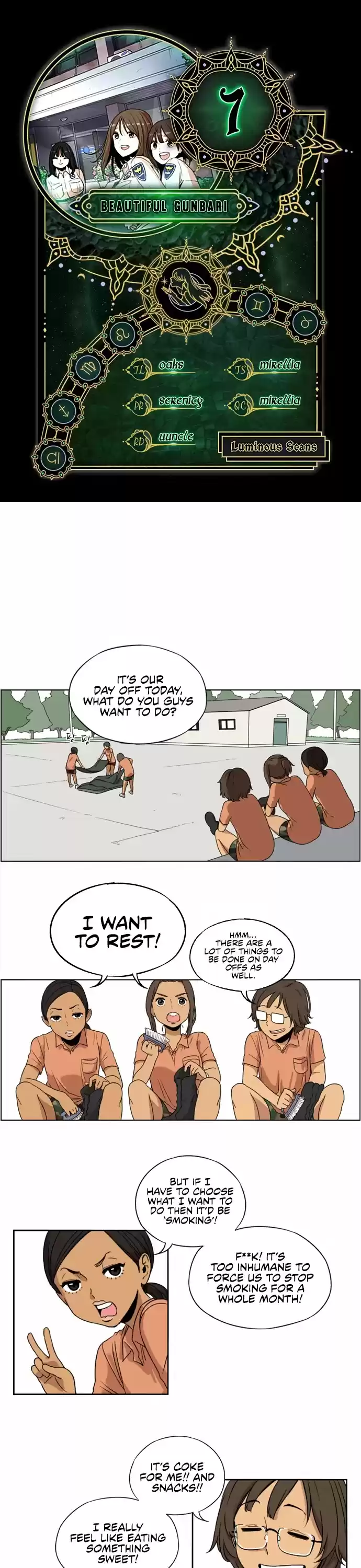 Read BEAUTIFUL GUNBARI Manga Online