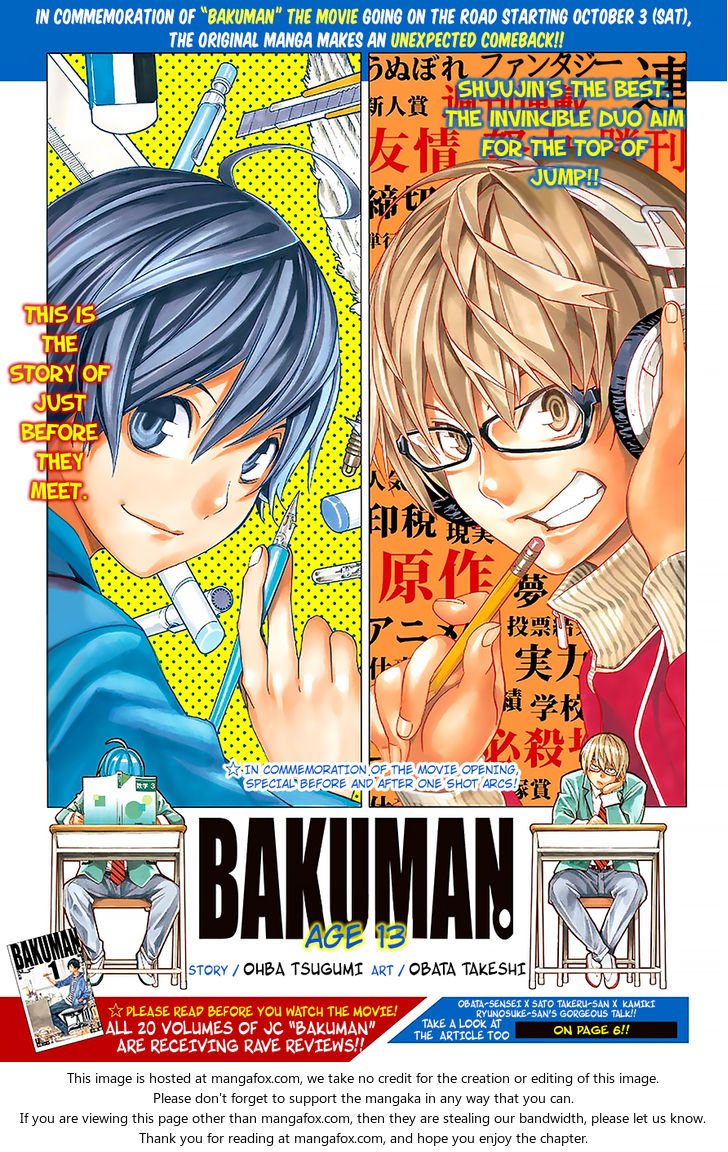 Read Bakuman Manga Online