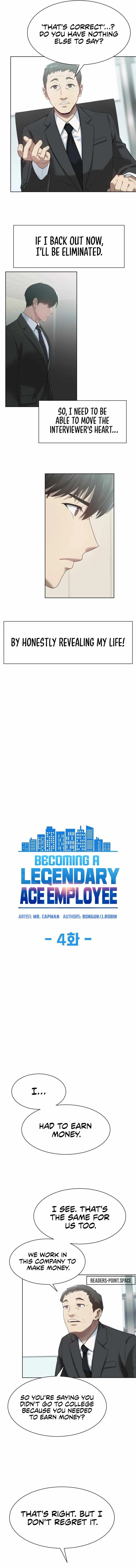 Read Becoming A Legendary Ace Employee Manga Online