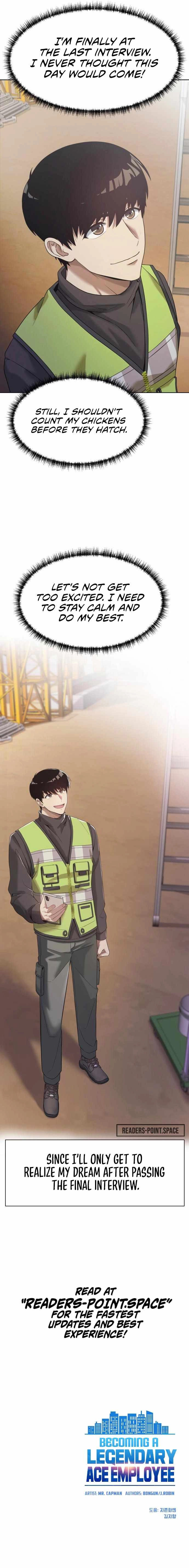 Read Becoming A Legendary Ace Employee Manga Online