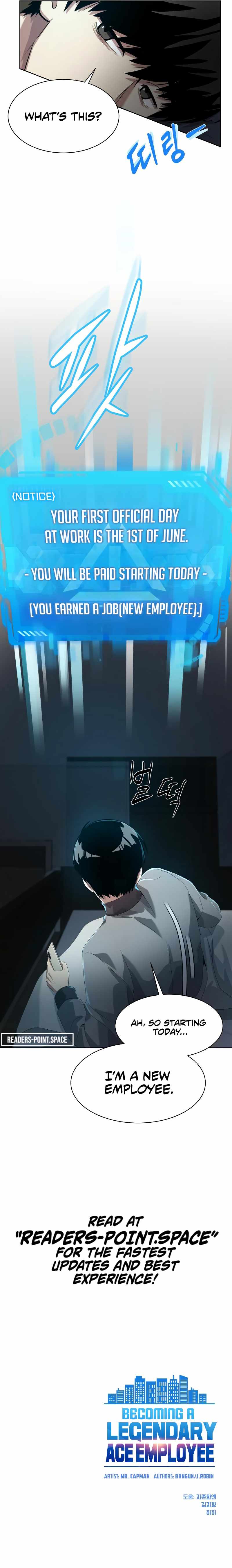 Read Becoming A Legendary Ace Employee Manga Online