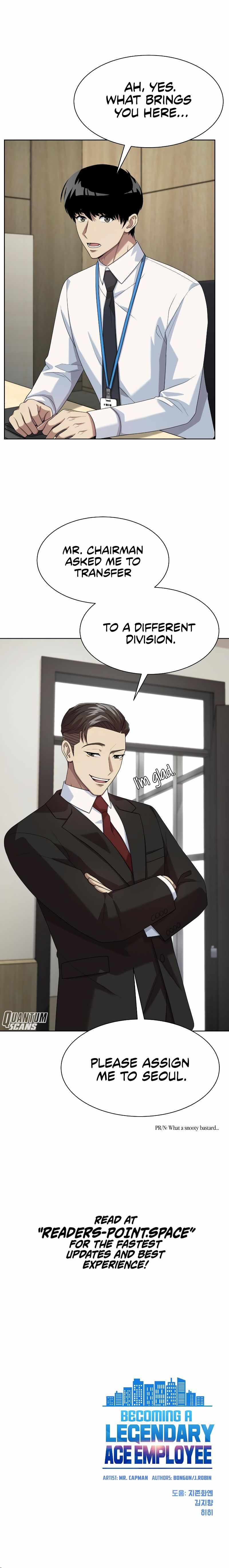 Read Becoming A Legendary Ace Employee Manga Online