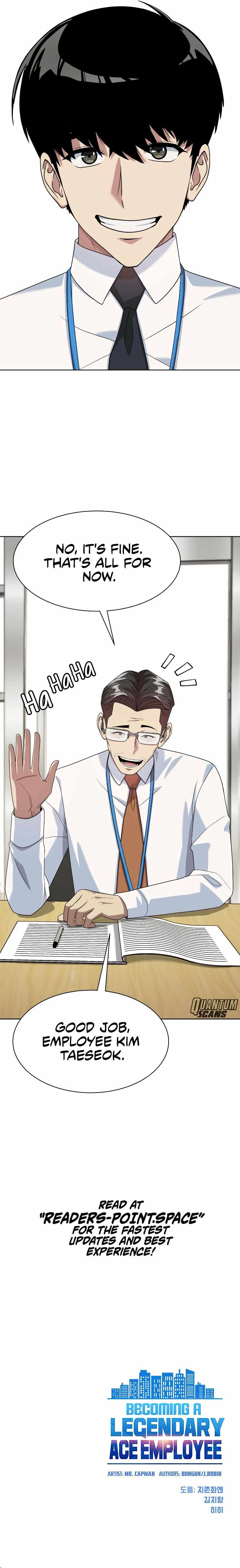 Read Becoming A Legendary Ace Employee Manga Online