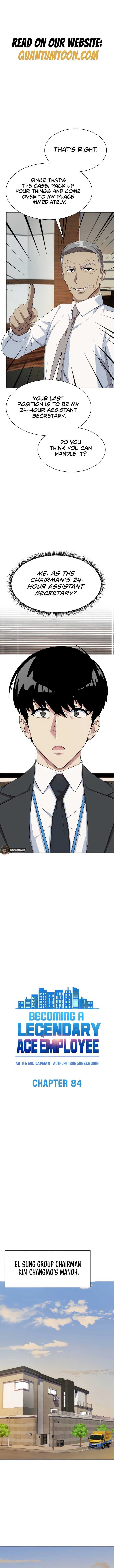 Read Becoming A Legendary Ace Employee Manga Online