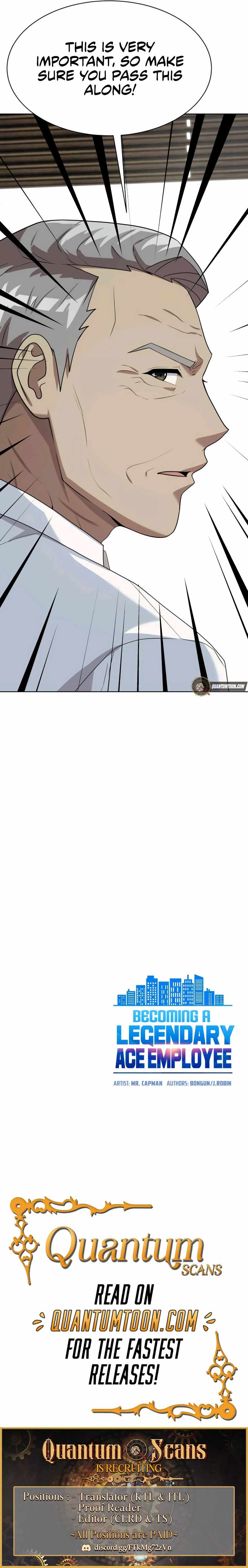 Read Becoming A Legendary Ace Employee Manga Online