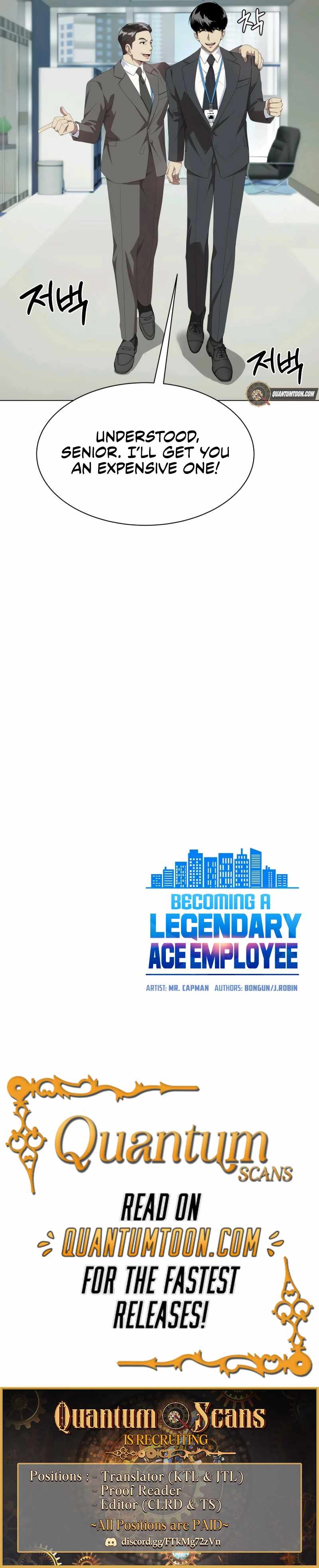 Read Becoming A Legendary Ace Employee Manga Online