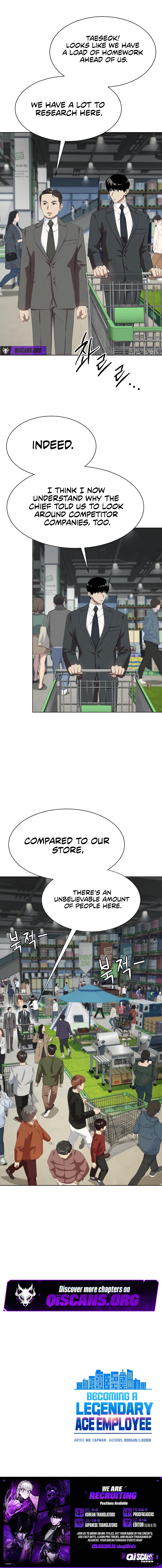 Read Becoming A Legendary Ace Employee Manga Online