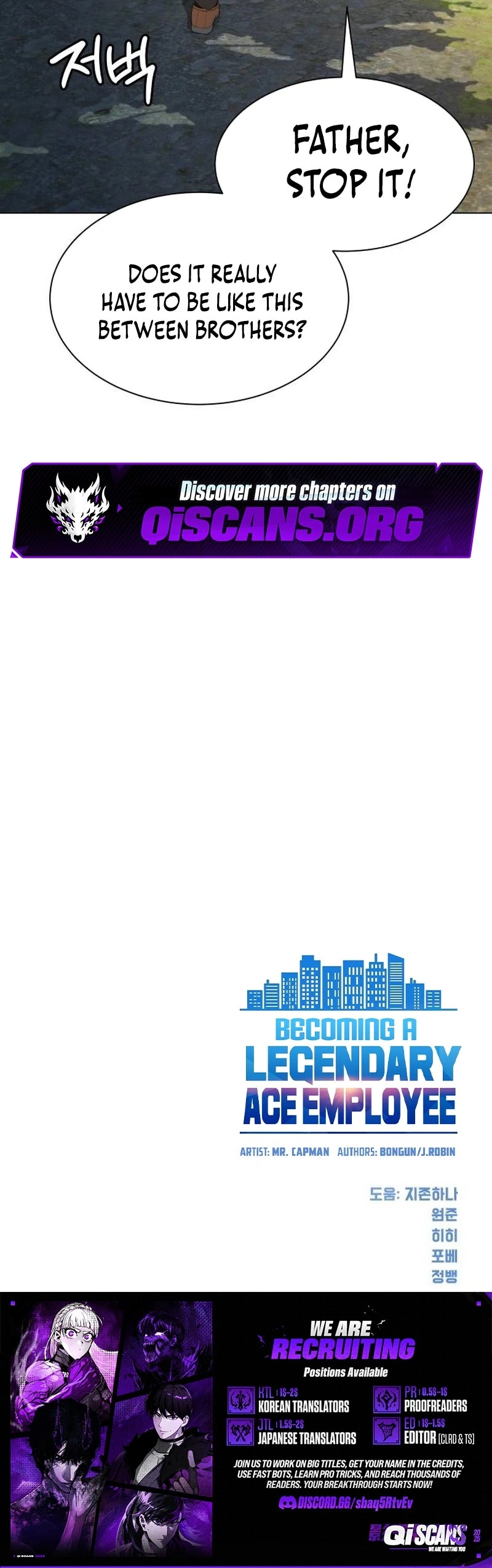 Read Becoming A Legendary Ace Employee Manga Online