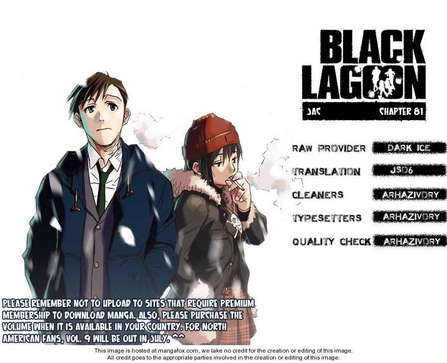 Read Black Lagoon Manga Online