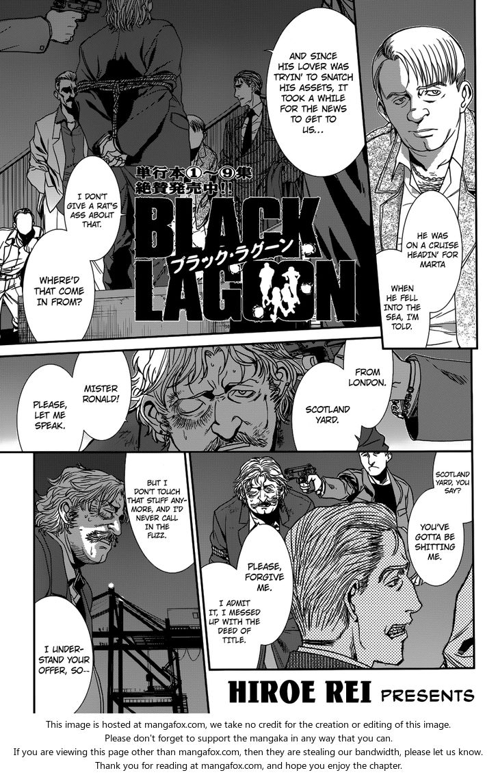 Read Black Lagoon Manga Online