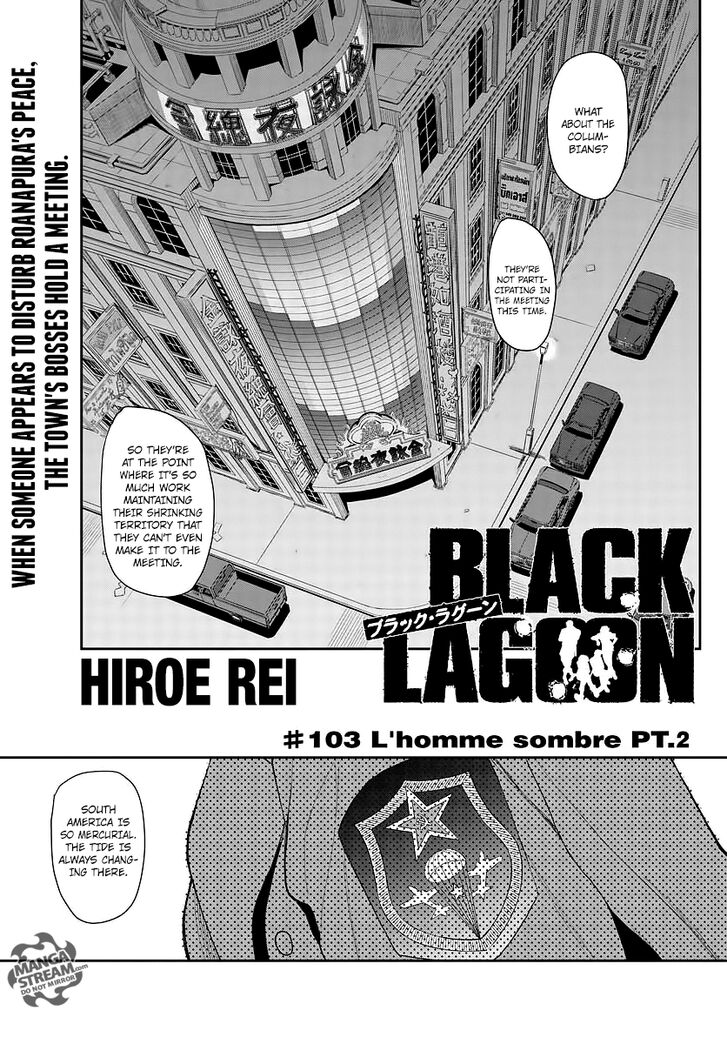 Read Black Lagoon Manga Online