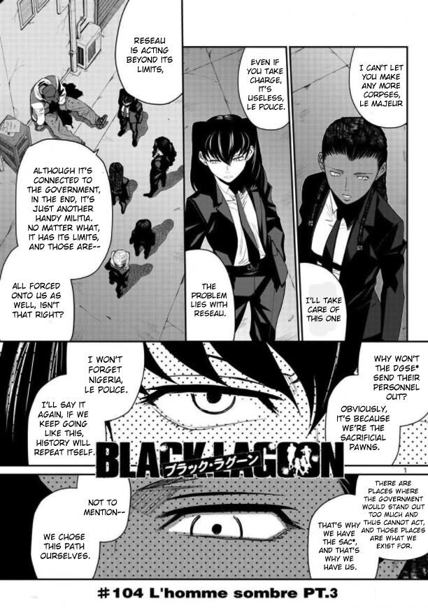 Read Black Lagoon Manga Online