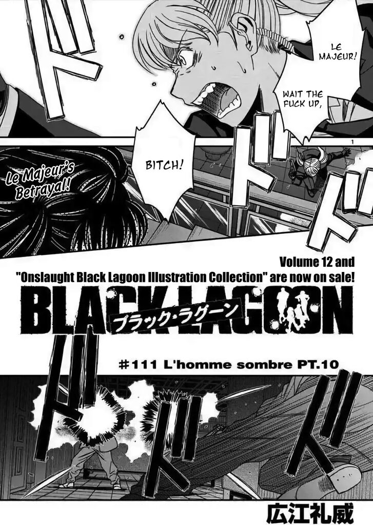 Read Black Lagoon Manga Online