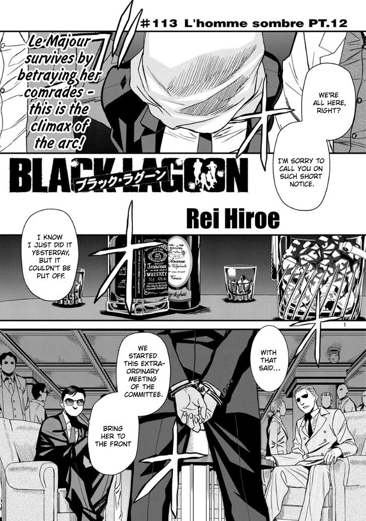 Read Black Lagoon Manga Online