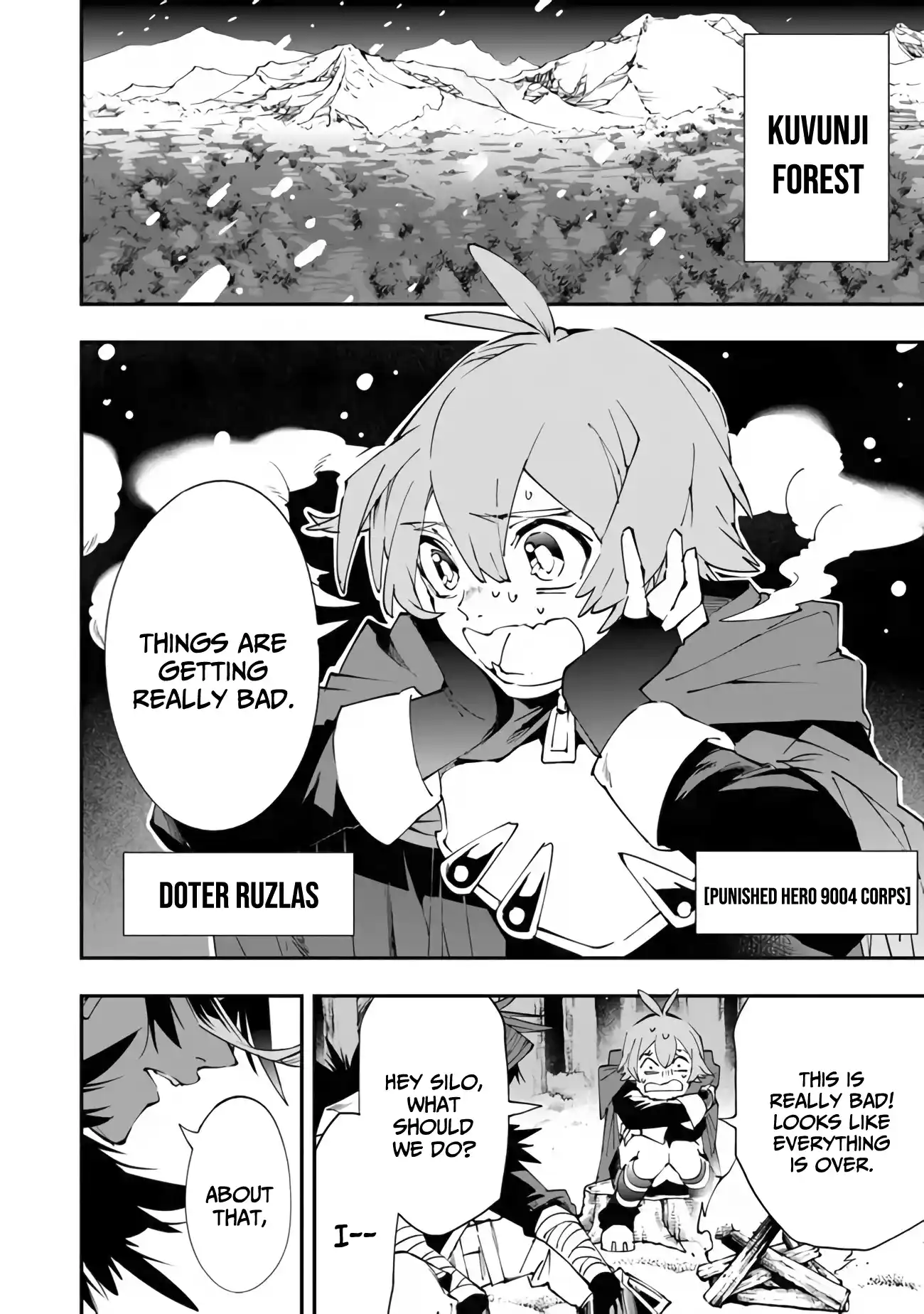 Read Choubatsu Yuusha 9004-tai Keimu Kiroku Manga Online