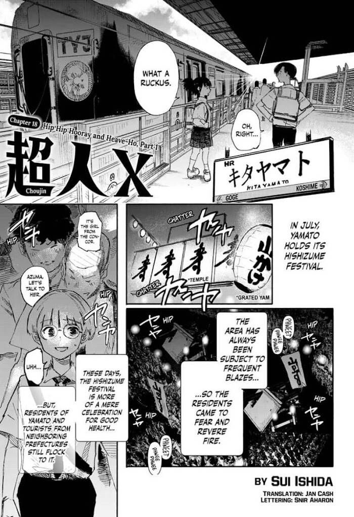 Read Choujin X Manga Online