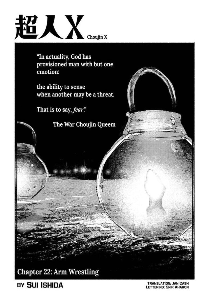 Read Choujin X Manga Online