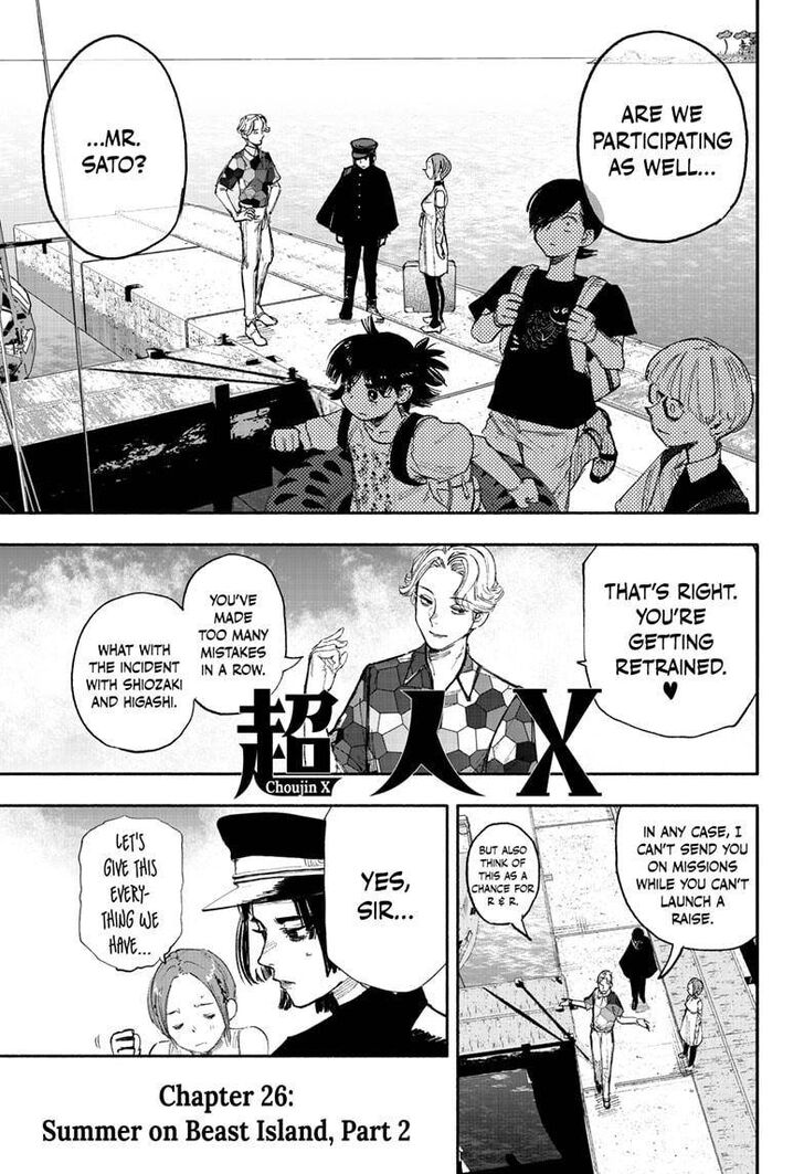 Read Choujin X Manga Online