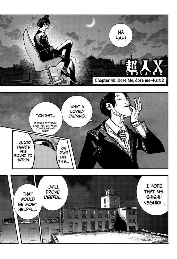 Read Choujin X Manga Online
