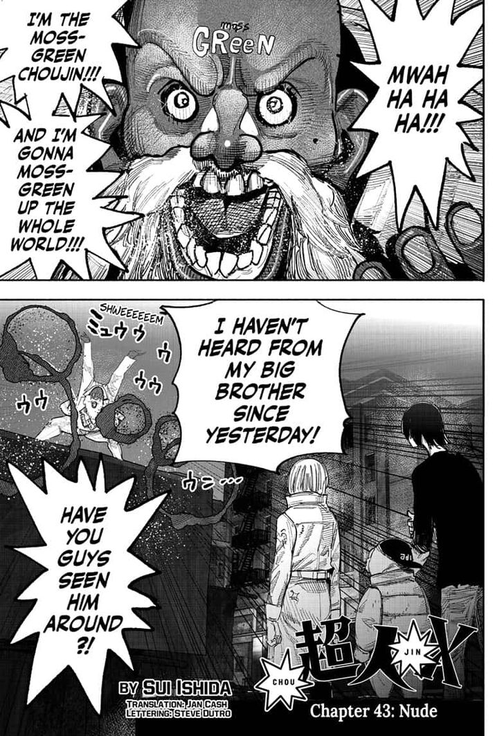 Read Choujin X Manga Online