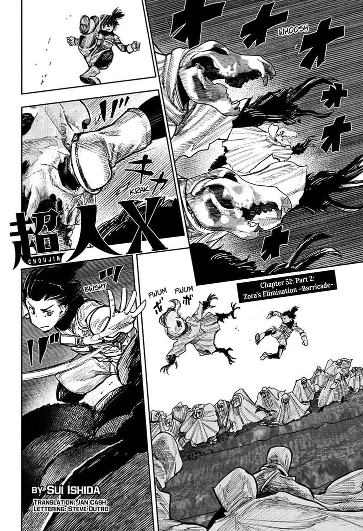 Read Choujin X Manga Online