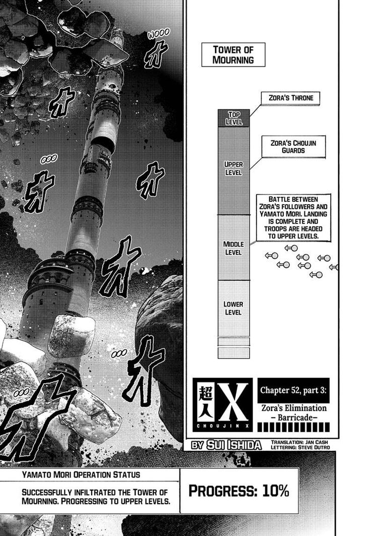 Read Choujin X Manga Online