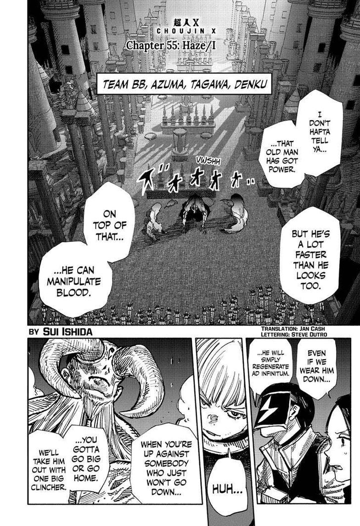 Read Choujin X Manga Online