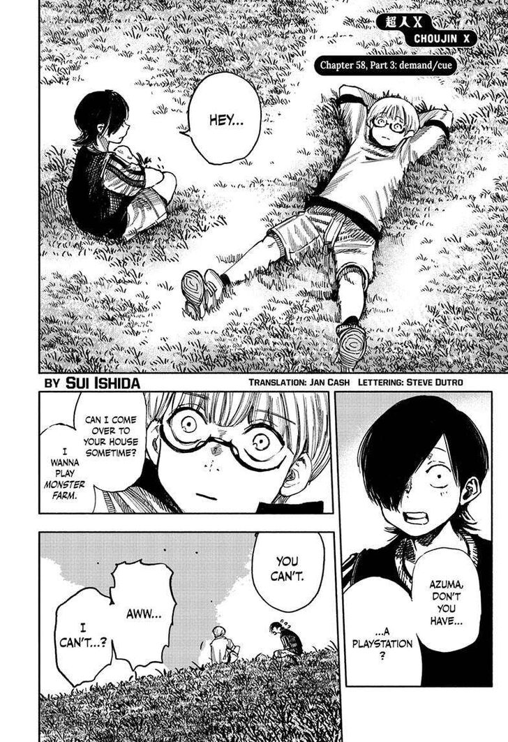 Read Choujin X Manga Online