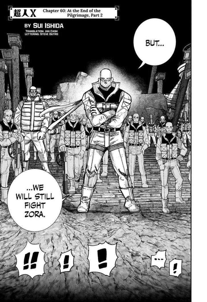 Read Choujin X Manga Online