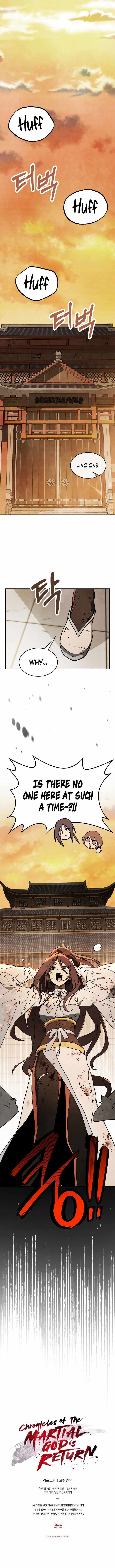 Read Chronicles of the Martial God's Return Manga Online