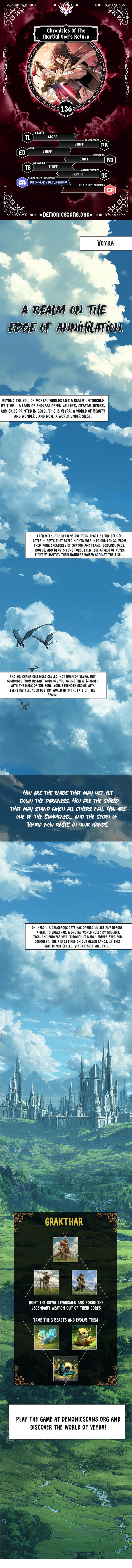 Read Chronicles of the Martial God's Return Manga Online