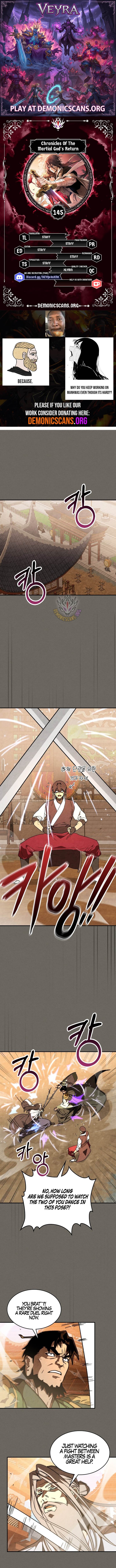 Read Chronicles of the Martial God's Return Manga Online