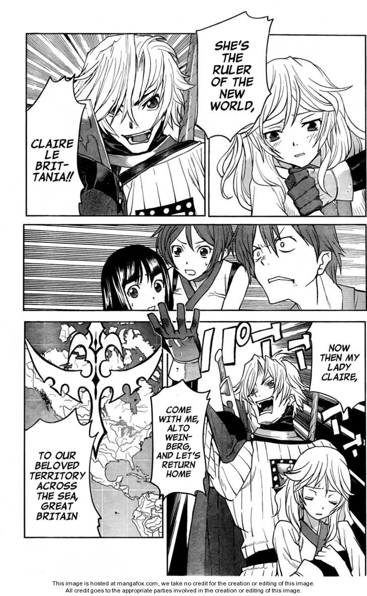 Read Code Geass - Shikkoku no Renya Manga Online