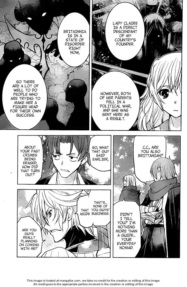 Read Code Geass - Shikkoku no Renya Manga Online