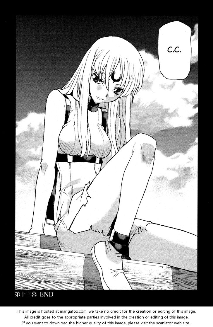 Read Code Geass - Shikkoku no Renya Manga Online