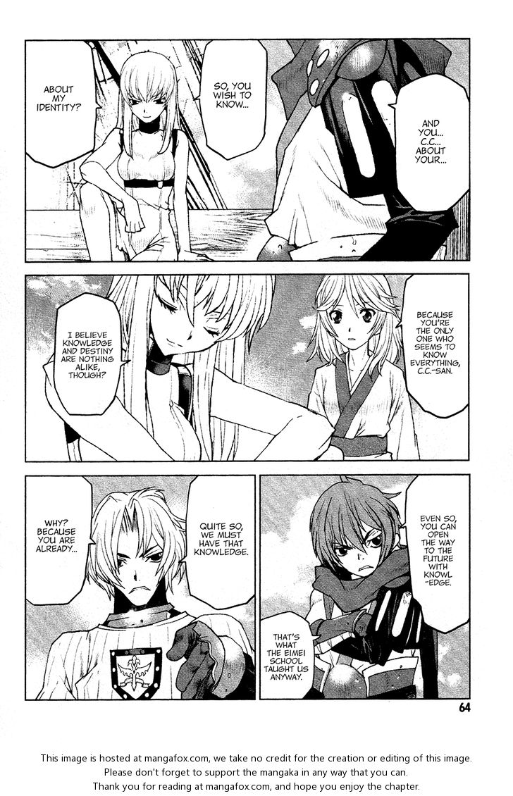 Read Code Geass - Shikkoku no Renya Manga Online