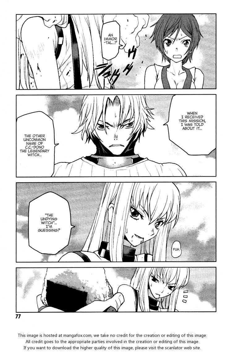 Read Code Geass - Shikkoku no Renya Manga Online