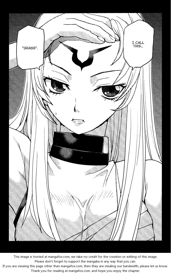 Read Code Geass - Shikkoku no Renya Manga Online
