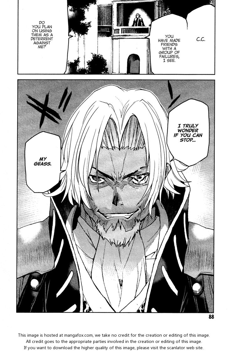 Read Code Geass - Shikkoku no Renya Manga Online