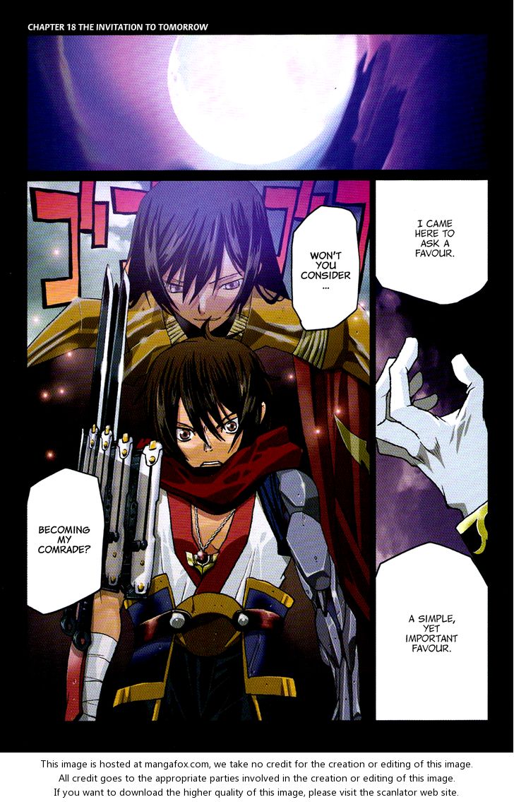 Read Code Geass - Shikkoku no Renya Manga Online